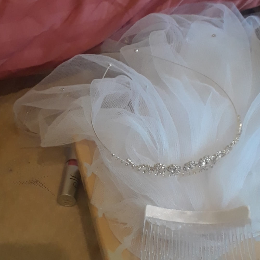 Veil and tiara